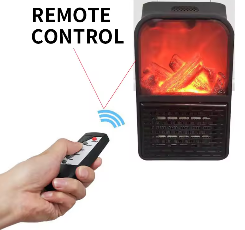 🔥 HeatPlug™ — Calefactor Eléctrico Portátil con Mando a Distancia