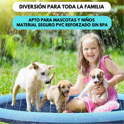 Pack alfombra aspersora Aquapeludo & Mimos