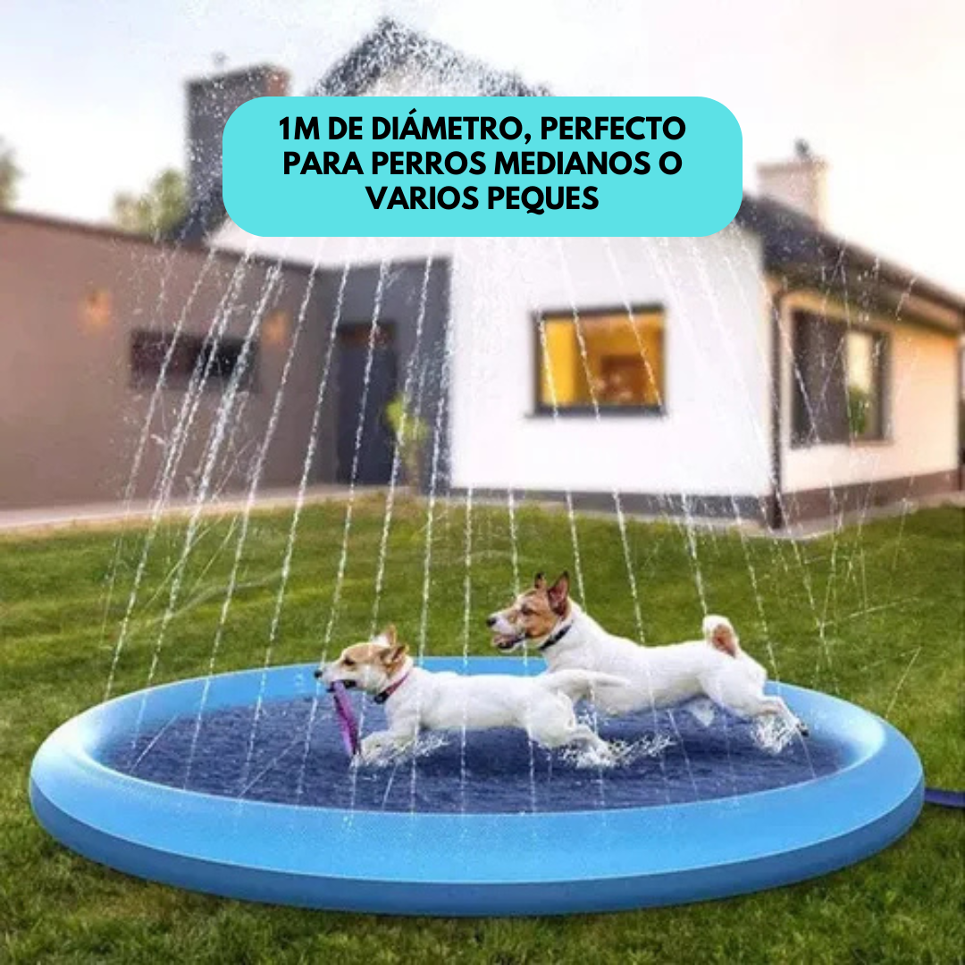 Pack alfombra aspersora Aquapeludo & Mimos
