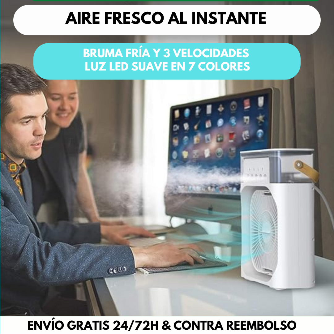 AquaBreeze 360 - Aire fresco al instante