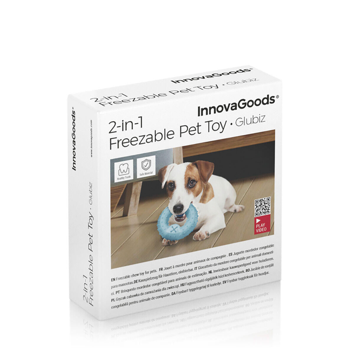 Mordedor Refrescante 2 en 1 para Perros – Alivio y Diversión en Verano