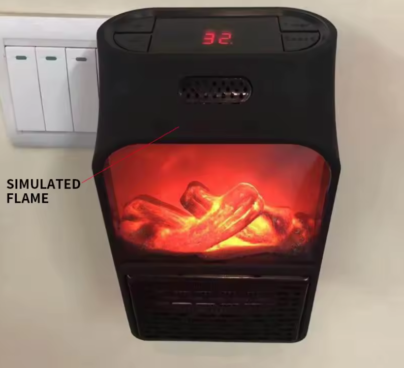 🔥 HeatPlug™ — Calefactor Eléctrico Portátil con Mando a Distancia